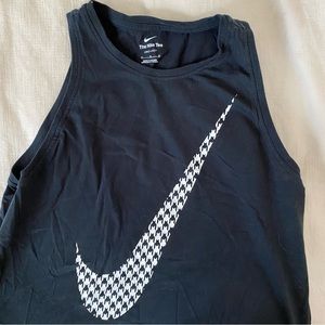 Nike Dry Fit Tank with Houndstooth Swoosh